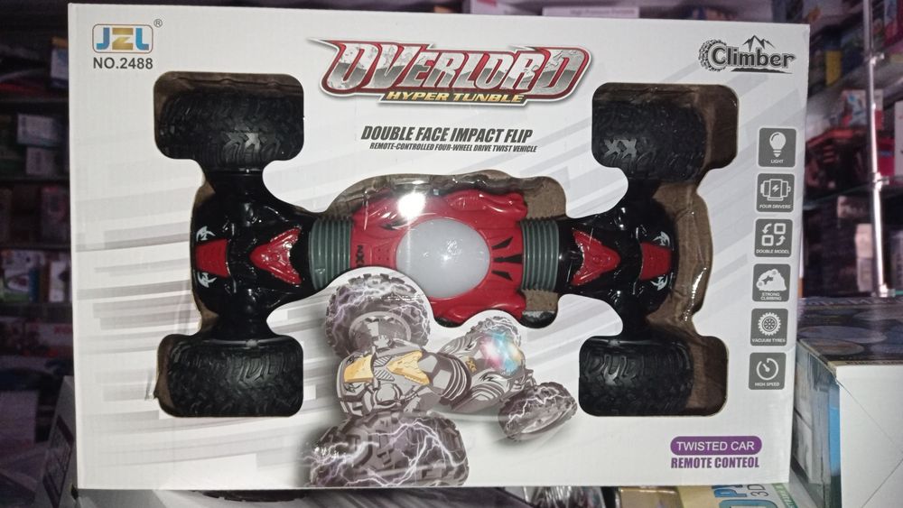 Машинка-трансформер перевёртыш 40 см. Overlord Hyper Tumble 2488