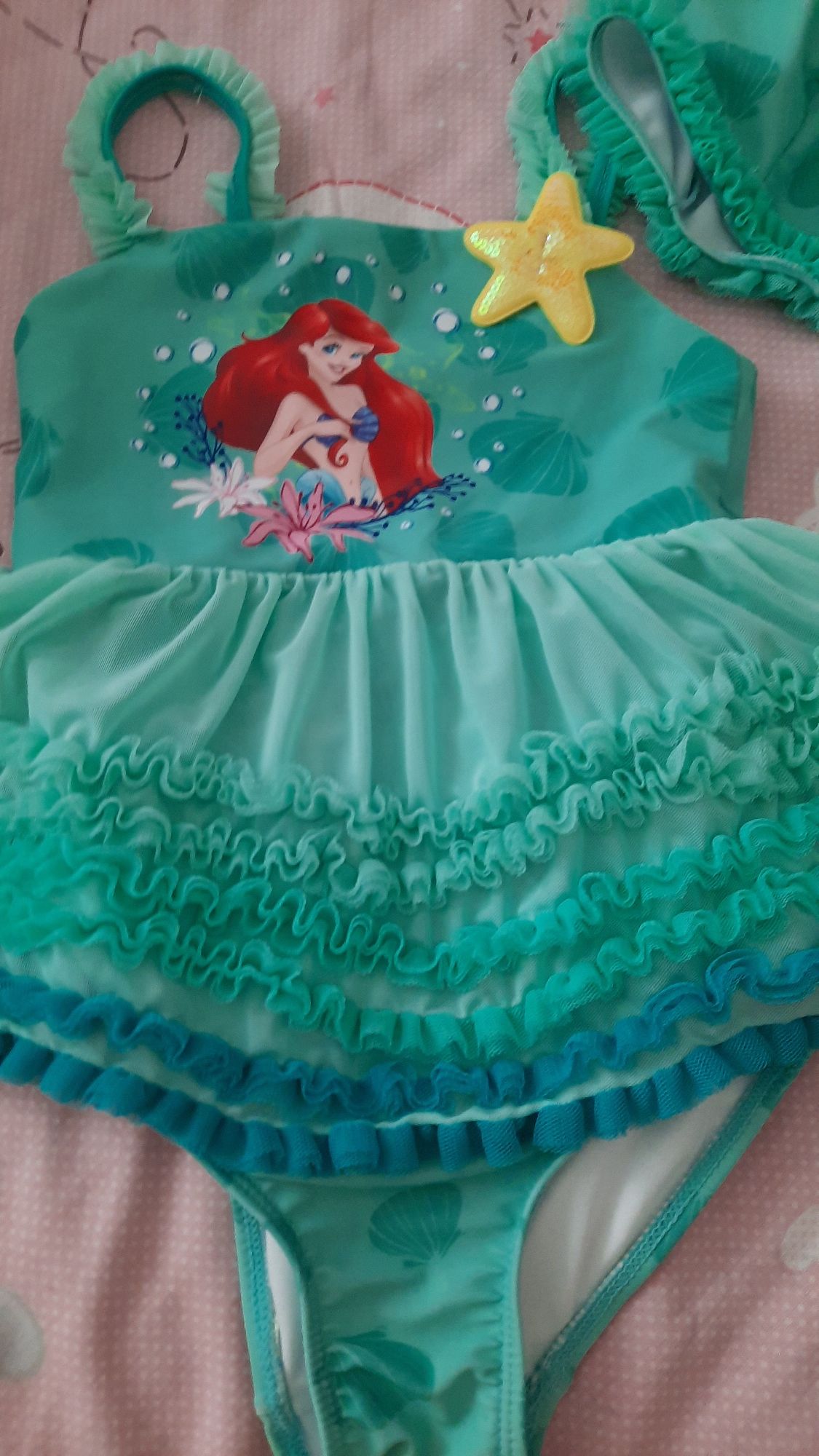 Купальник"Disney" для девочки 116 см