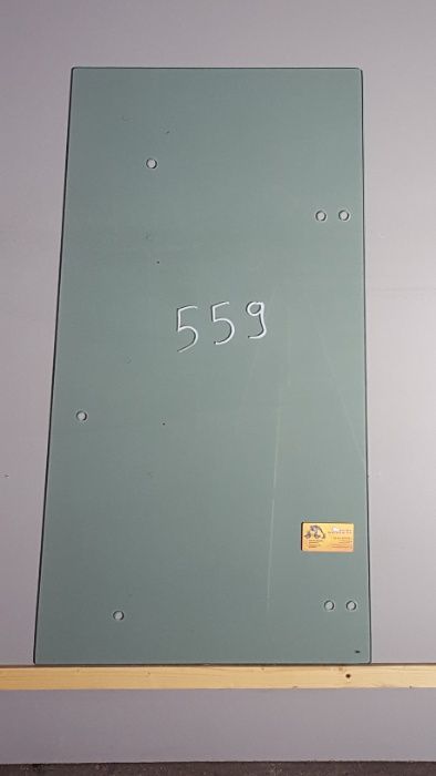 HIDROMEK waryński szyba lewa prawa koparko - ładowarka nr  566  nr 559