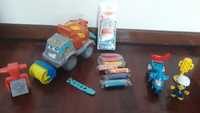 Camião e Mota Play-Doh com plasticina
