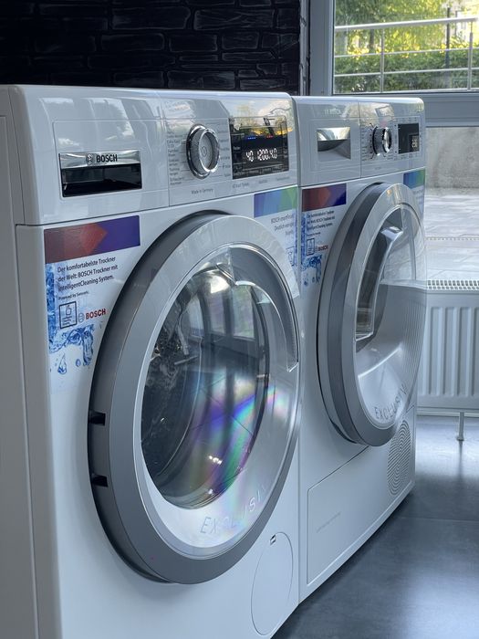 Топовий Комплект Пральна+Сушильна машина Bosch serie 8 | Ідеал | 2021