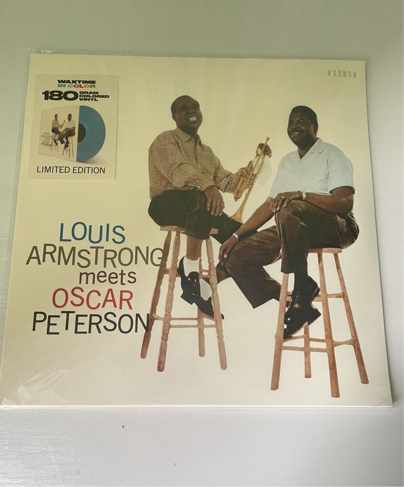 Нова платівка Louis Armstrong meets Oscar Peterson