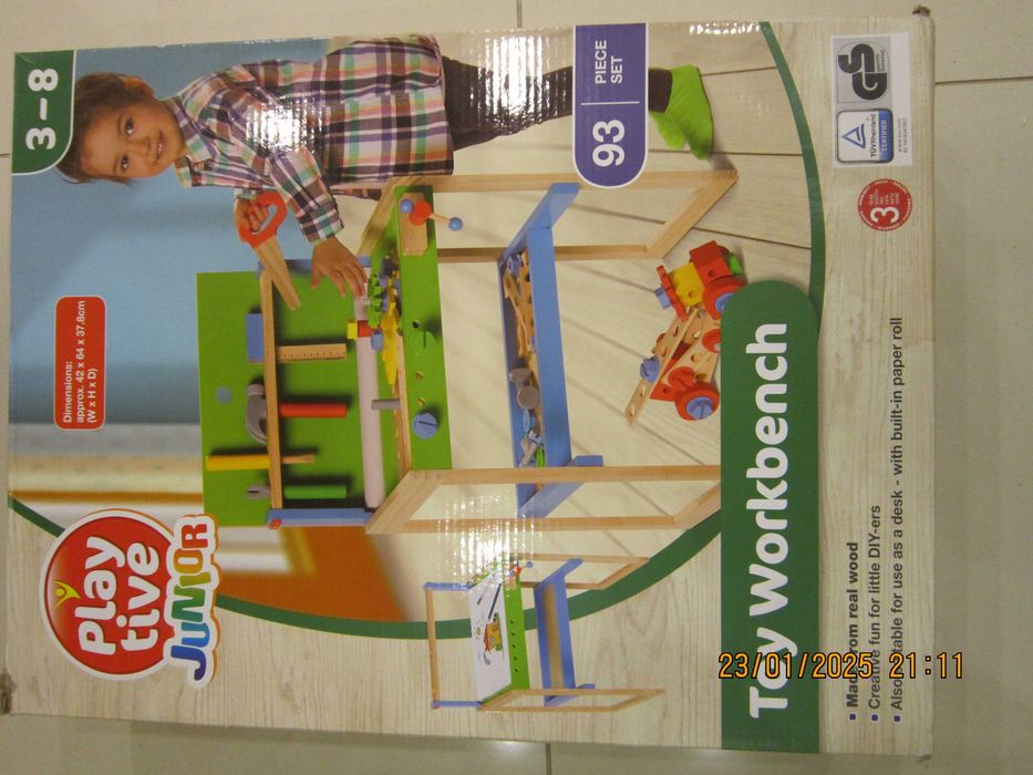 Warsztat dla dziecka Play Tive JUNIOR drewniany