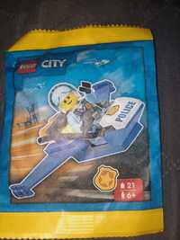 Lego City saszetka-Policjant z  samolotem 952307