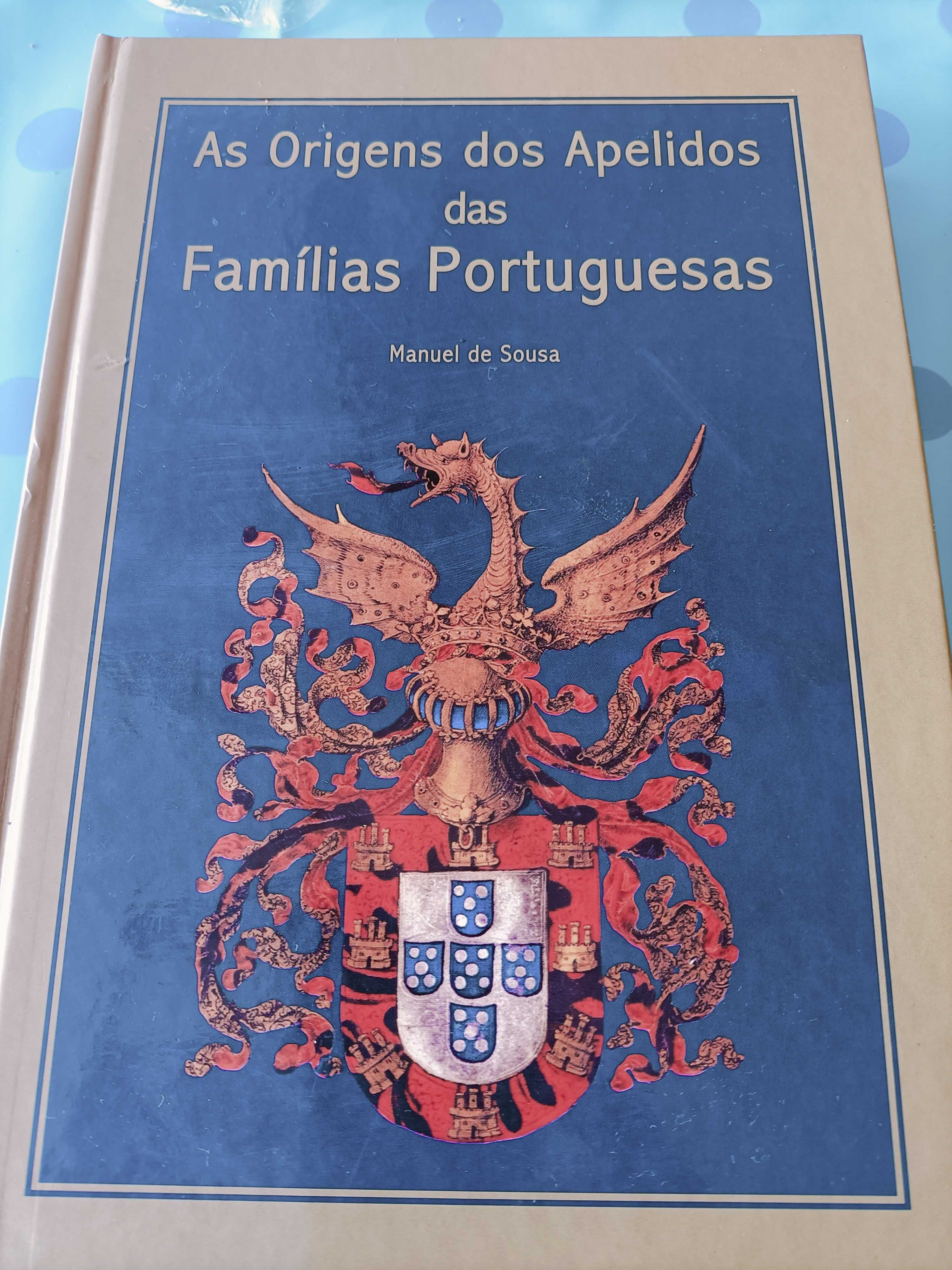 Livro as Origens dos Apelidos das Famílias Portuguesas