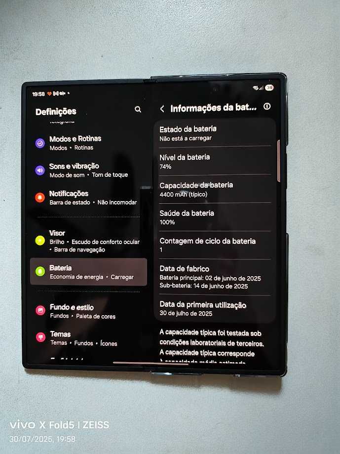 Samsung Galaxy Z Fold7 12GB/512GB Preto