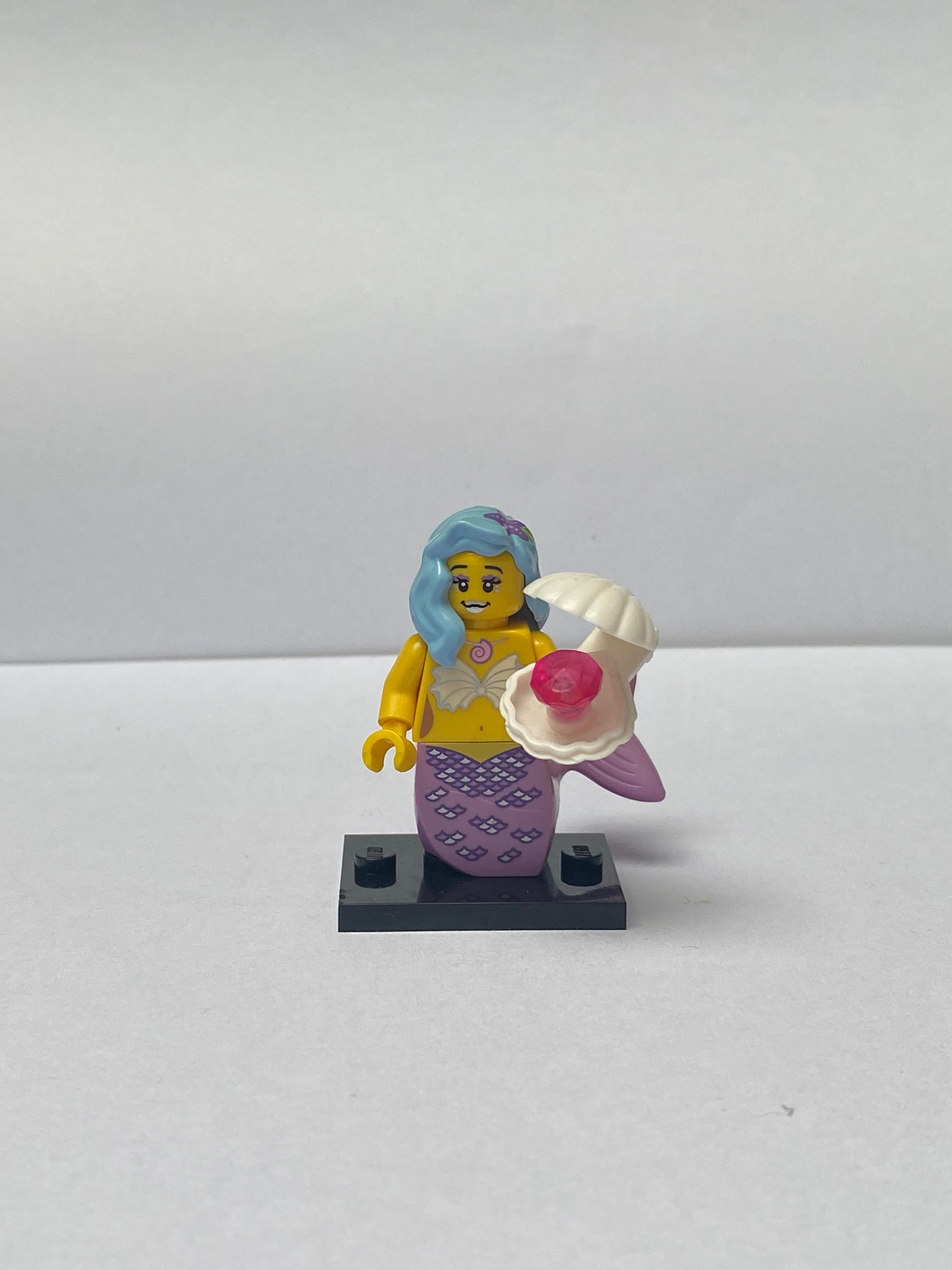 Lego Minifigures Poseidon + Mermaid