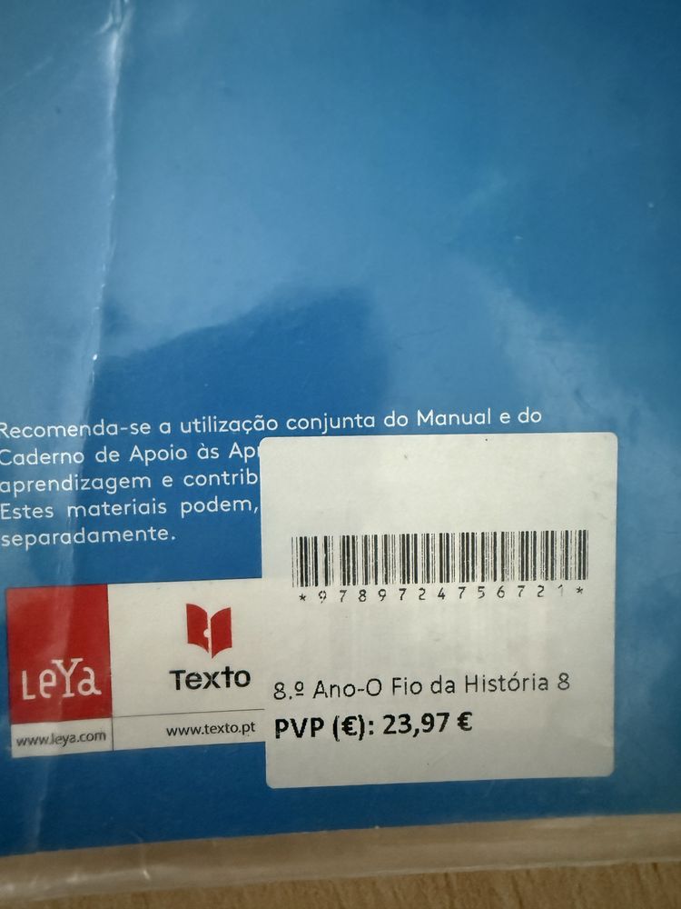 O FIO DA HISTORIA 8.ºano - História Livro