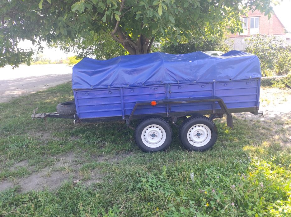 Продам причіп двоосний