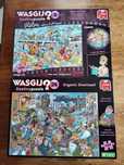 Kompletne puzzle Wasgij ×2 sprzedam