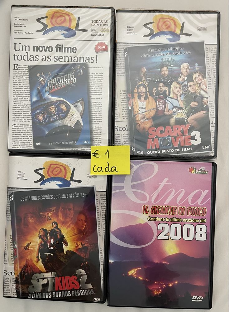 Dvds em bom estado