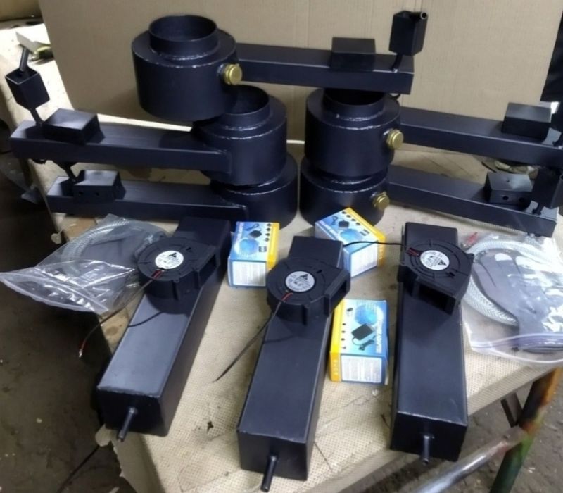 5-30кВт! Горелка на отработке в Печь Буржуйку