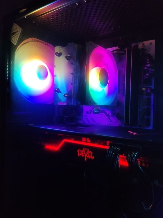 Продам пк rayzen 5 5500.radeon 5700xt8gb