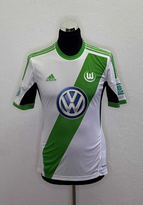 Koszulka VfL Wolfsburg 2013/2014 Pohlers #26 Adidas Player Issue