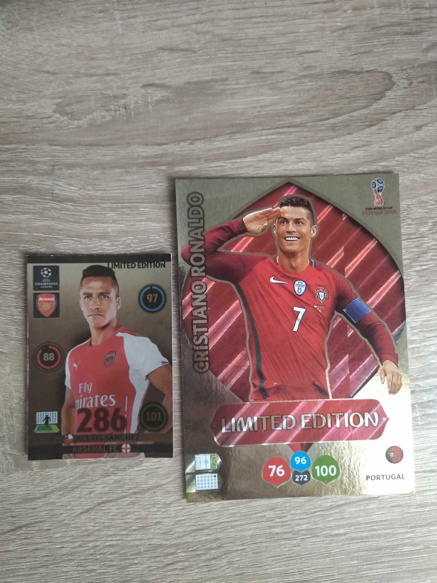 karta piłkarska Cristiano Ronaldo world cup 2018 xl limited edition