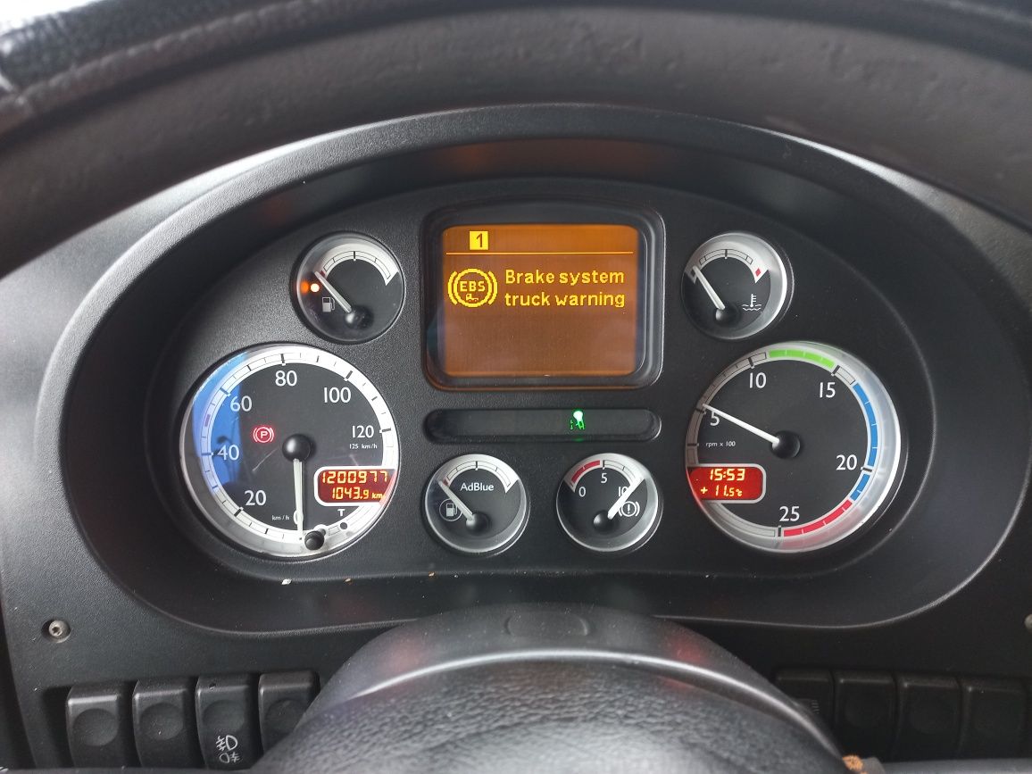 DAF 105.410 .. даф 105 з лінивцем