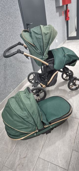 Wózek gondola i spacerówka Bebetto Bresso Premium Class