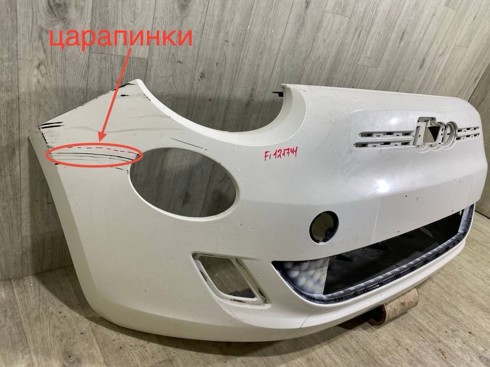 Бампер передний Fiat 500E | 2020 2021 2022 2023 2024 2025 г.