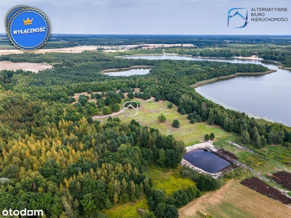 Atrakcyjne działki nad jeziorem Łukcze