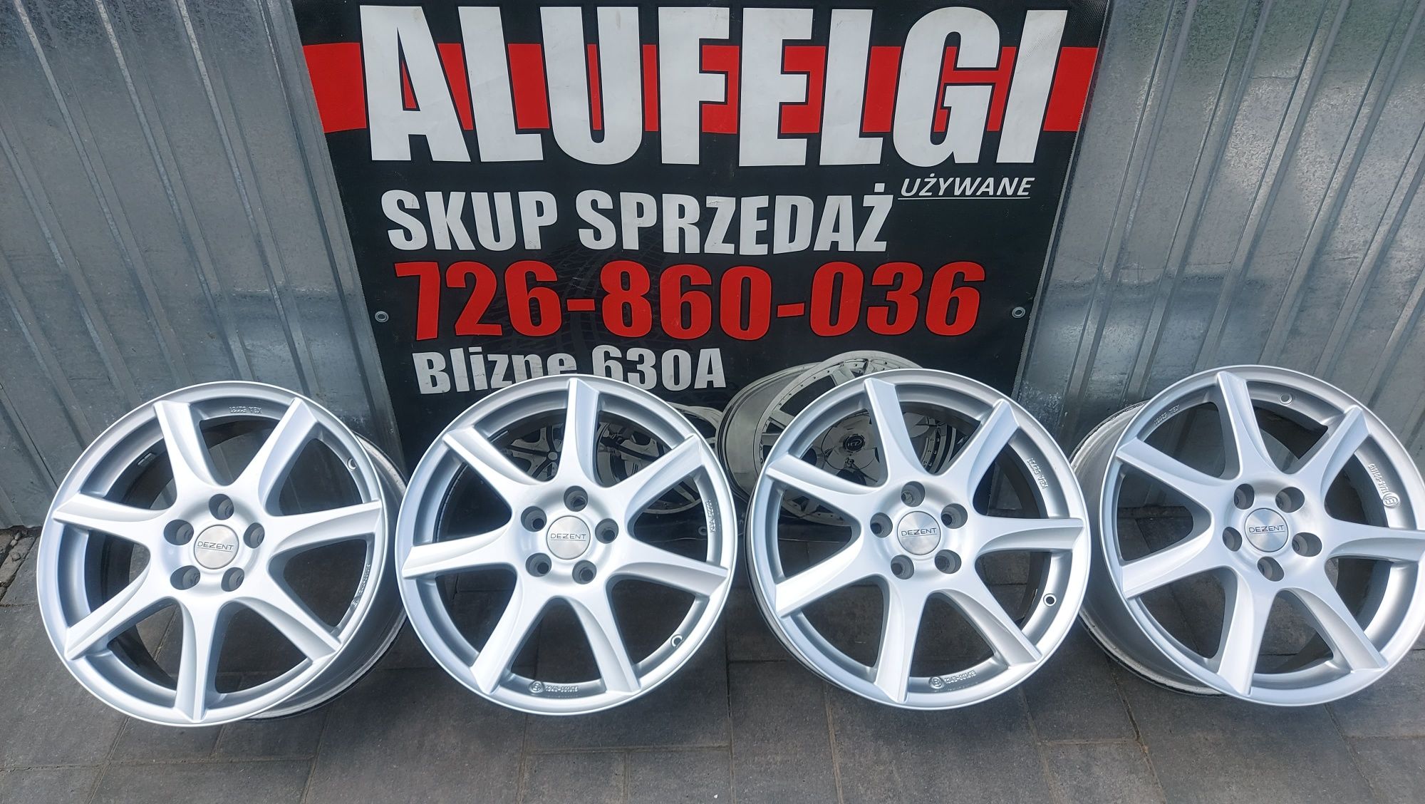 Alufelgi 17 cali 5x108 Stan Idealny Ford Volvo