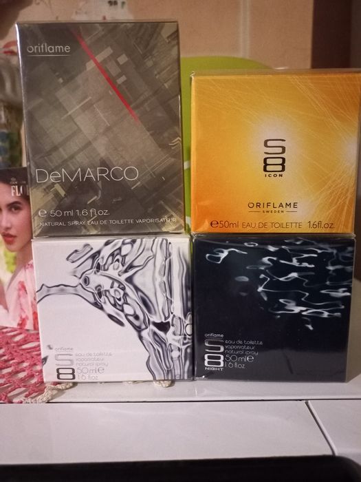 Туалетна вода DeMarko S8 night S8 icon Oriflame Орифлейм