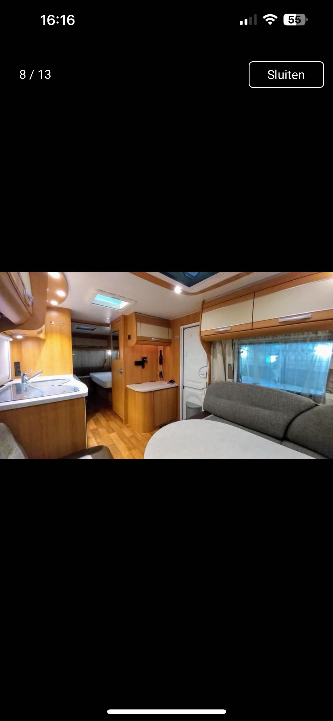 Linda caravana Dethleffs Beduin estilio 510 com 2 camas individuais