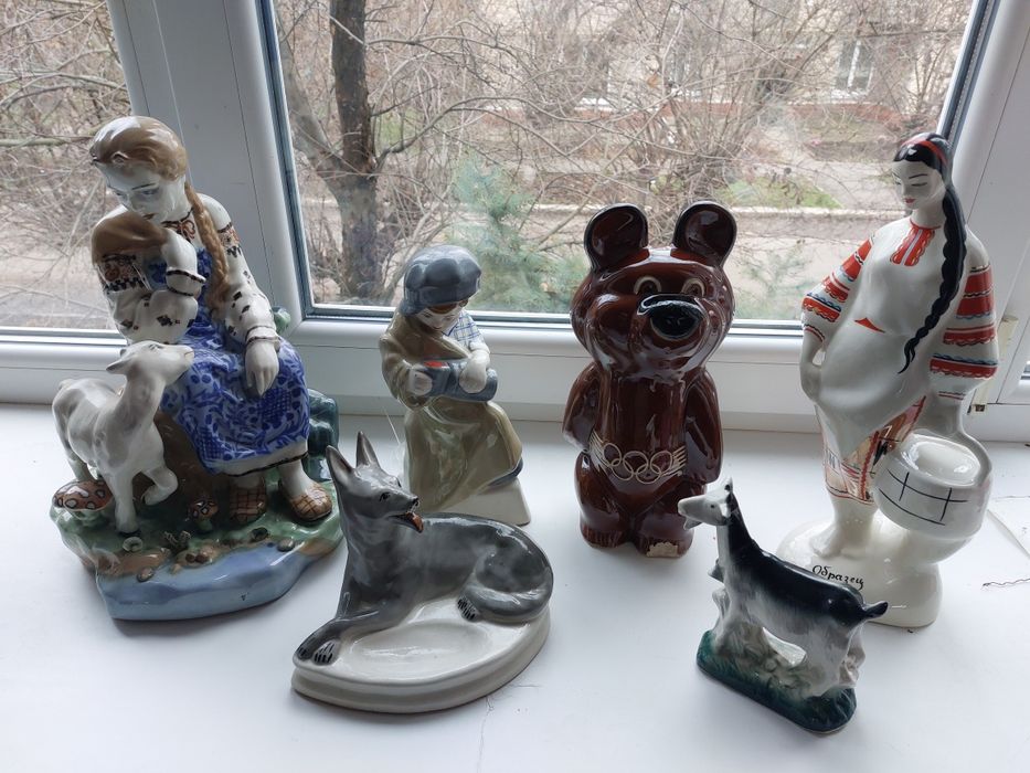 Продам фарфоровые статуэтки  СКК. Славянск.