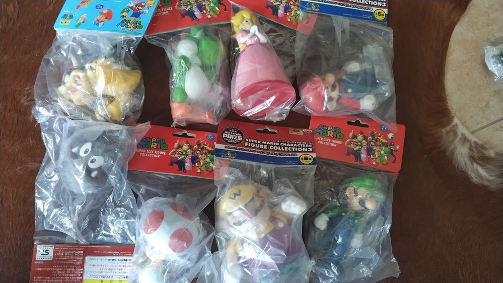 Coleção Super Mario Bros (figuras)