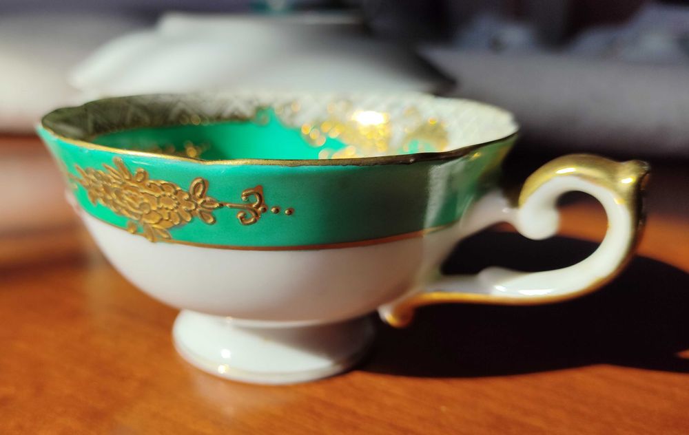 6 chávenas de café em porcelana japonesa Chugai Foreign
