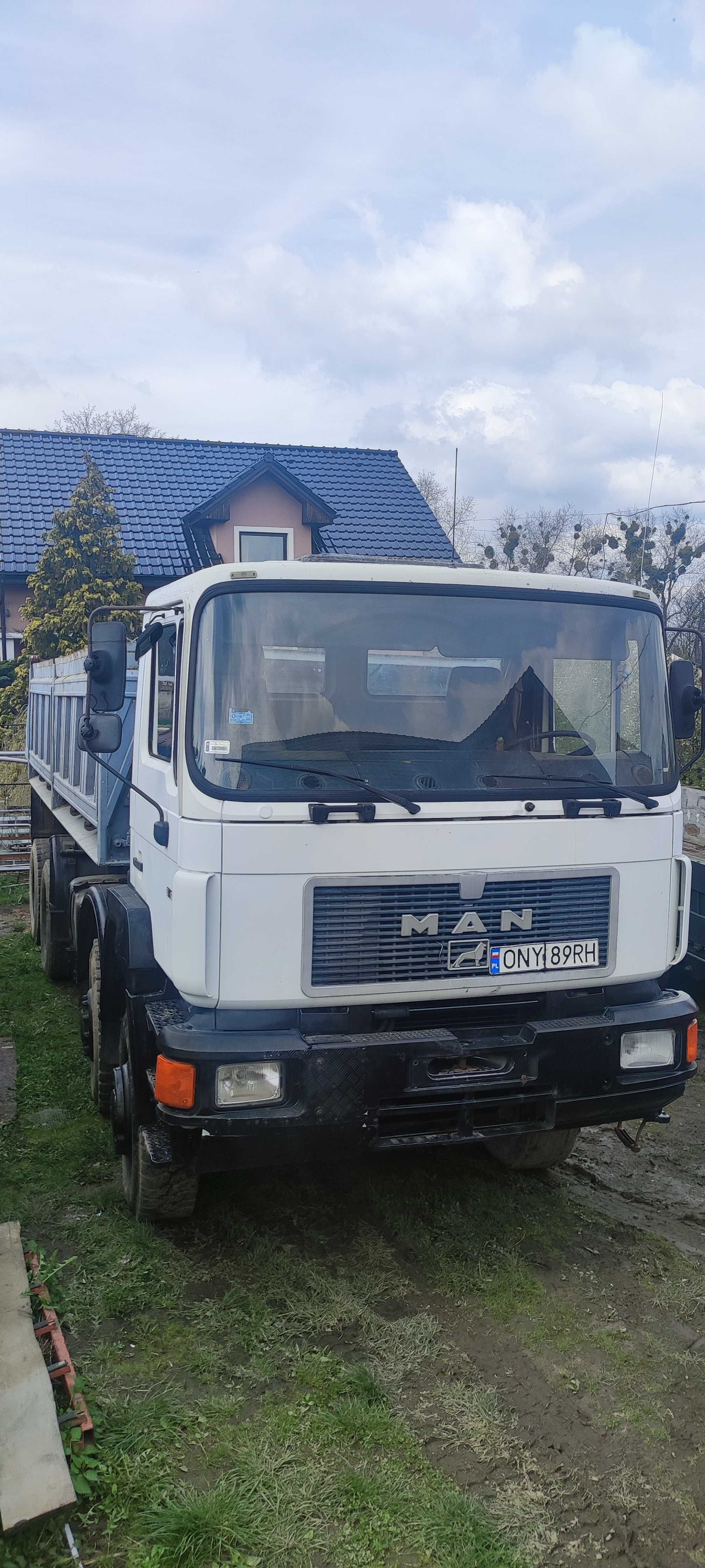 MAN 35-372 wywrotka 8X8