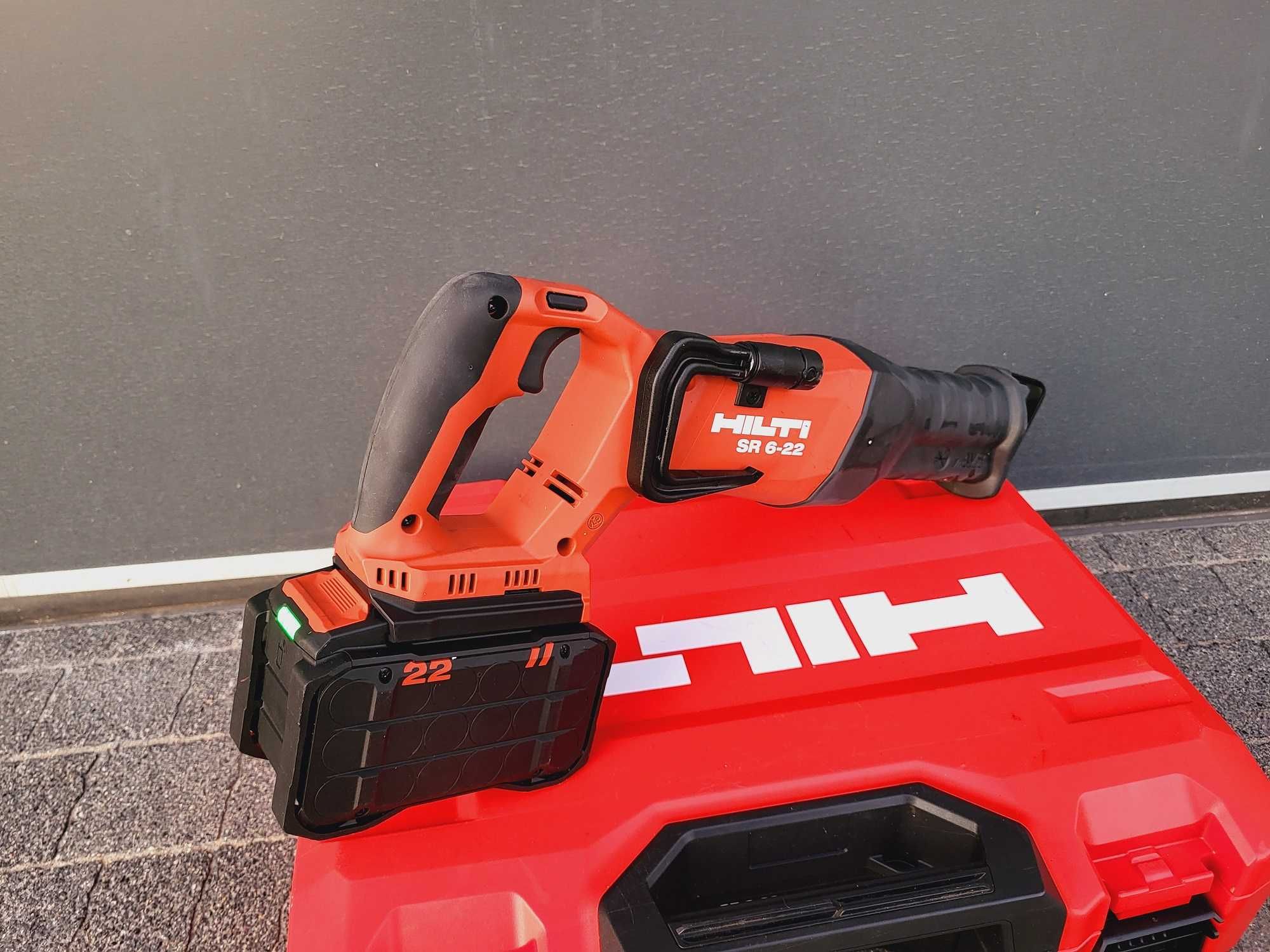 Piła Szablasta HILTI SR 6-22 Nuron + Aku. B 22-255 Li-ion Jak nowa!!