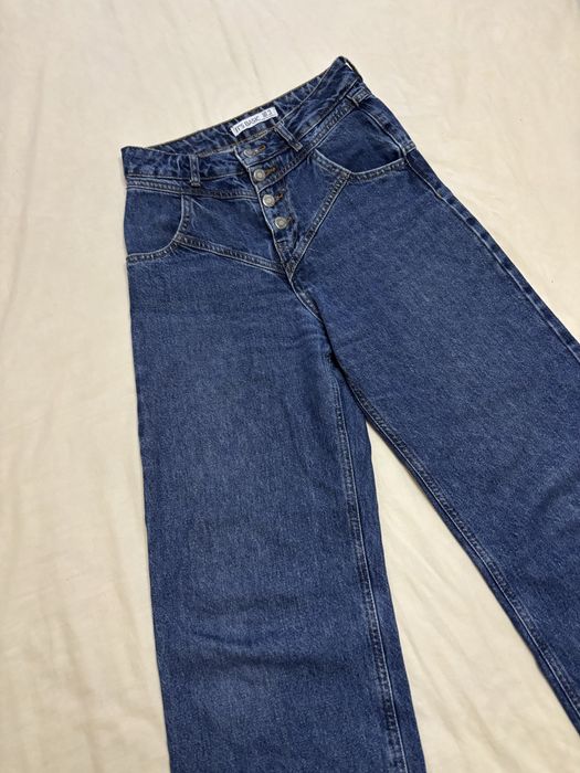 Джинси труби прямі трусики