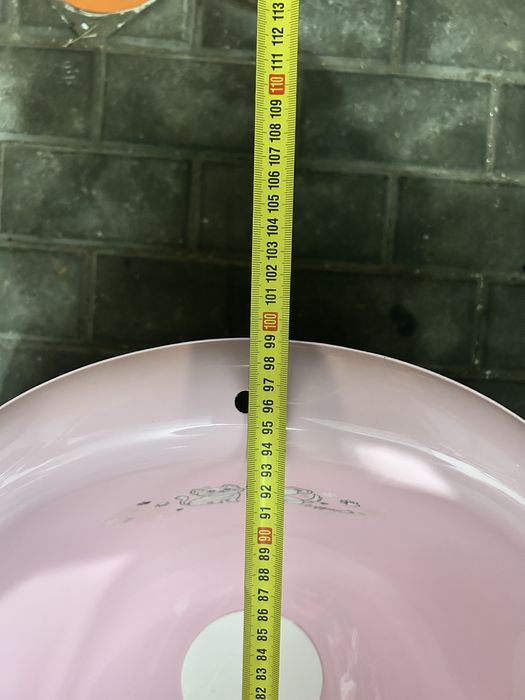 Wanienka różowa Moleo Luppee 100cm