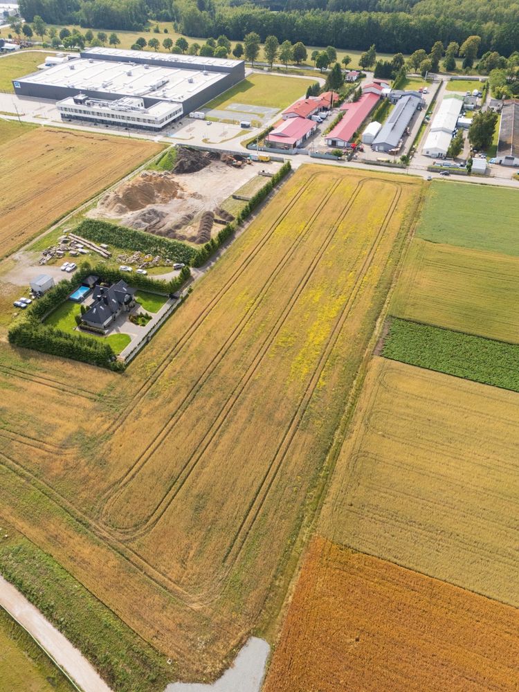 Atrakcyjna działka inwestycyjna 1,03 ha tuż przy trasie S7 w Miszewku
