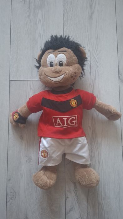 Manchester United Bear League 2009 AIG maskotka kolekcjonerski soccer