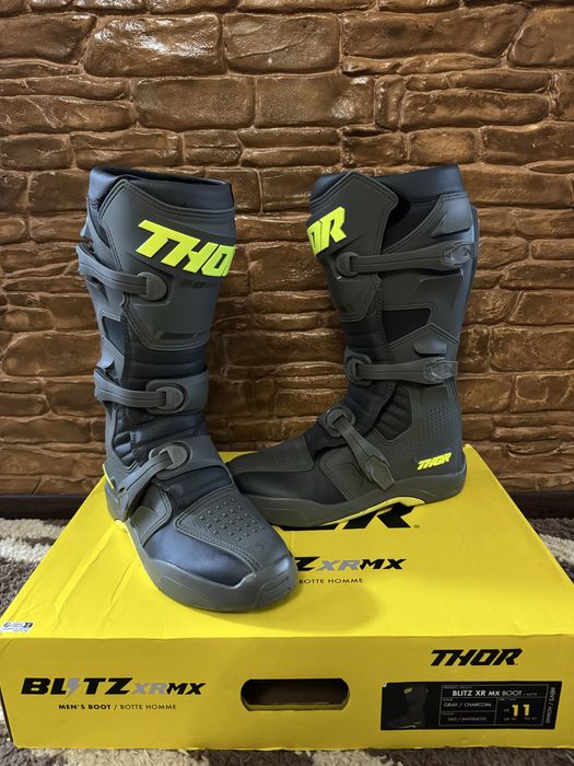 Мотоботи кросс ендуро  THOR розмір 44.5-45.5