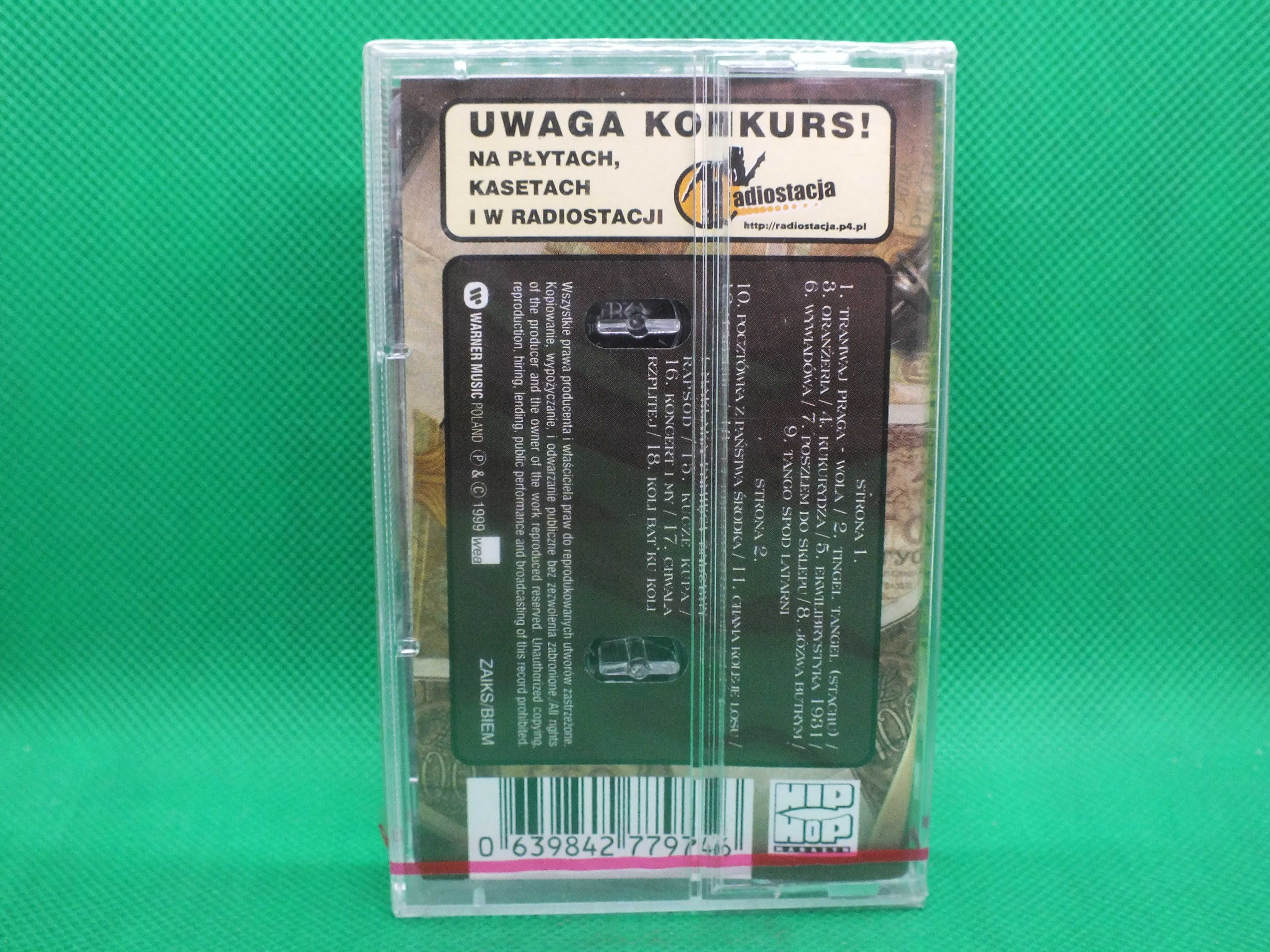 KOLI -Szemrany Kaseta Rap  Warner Music Poland 1999  NOWA.FOLIA