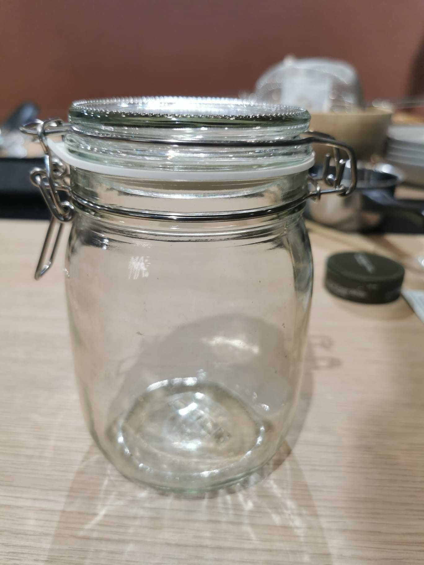 IKEA Jar - Słoik z pokrywką, szkło bezbarwne