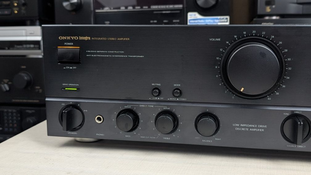 Onkyo integra A-8650 Potężny zintegrowany wzmacniacz stereo vintage