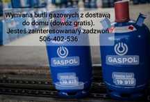Wymiana butli gazowych 11 kg