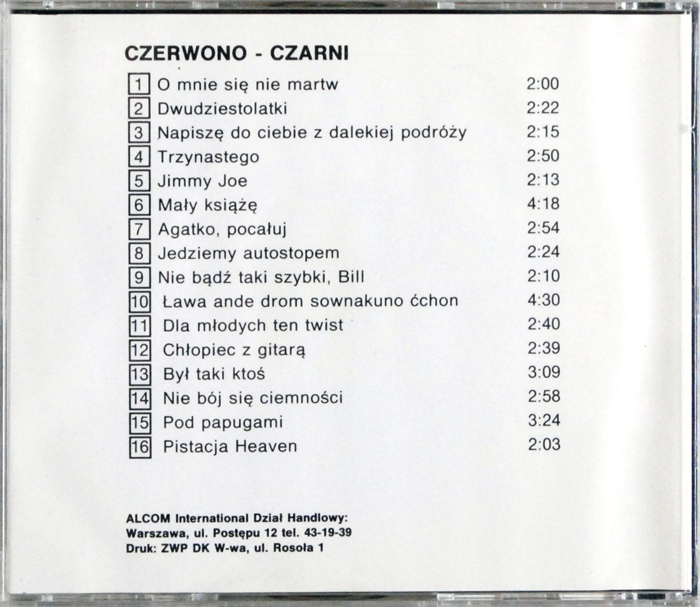 (CD) Czerwono-Czarni - Popołudnie Z Młodością - Vol. 3