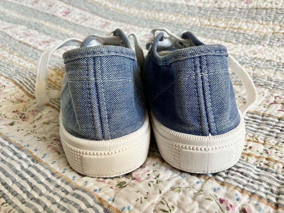 Trampki jeansowe włoskie 35,5 wkładka 22 cm