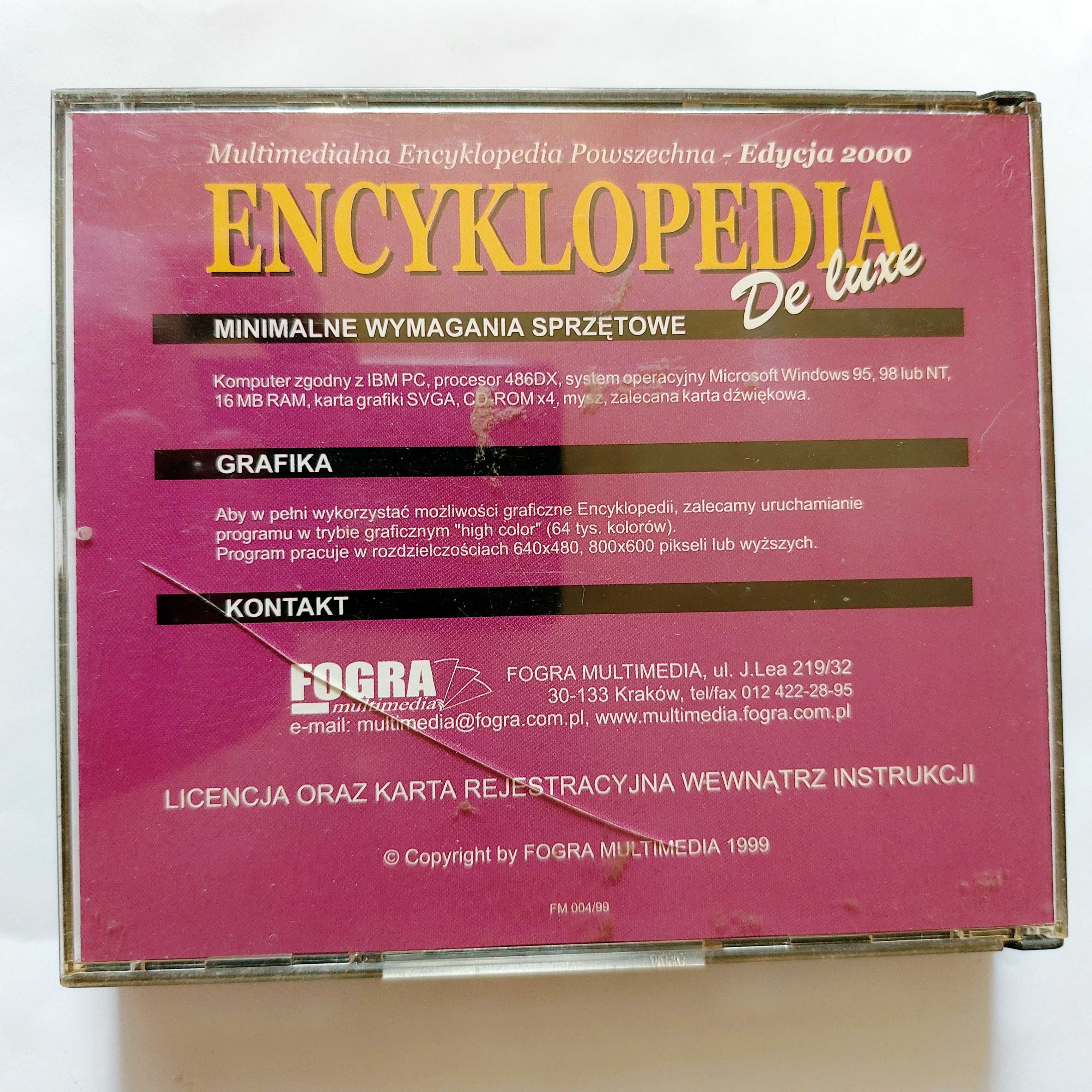 Encyklopedia deluxe 2000 retro na PC
