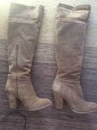 Botas Zara pele 38