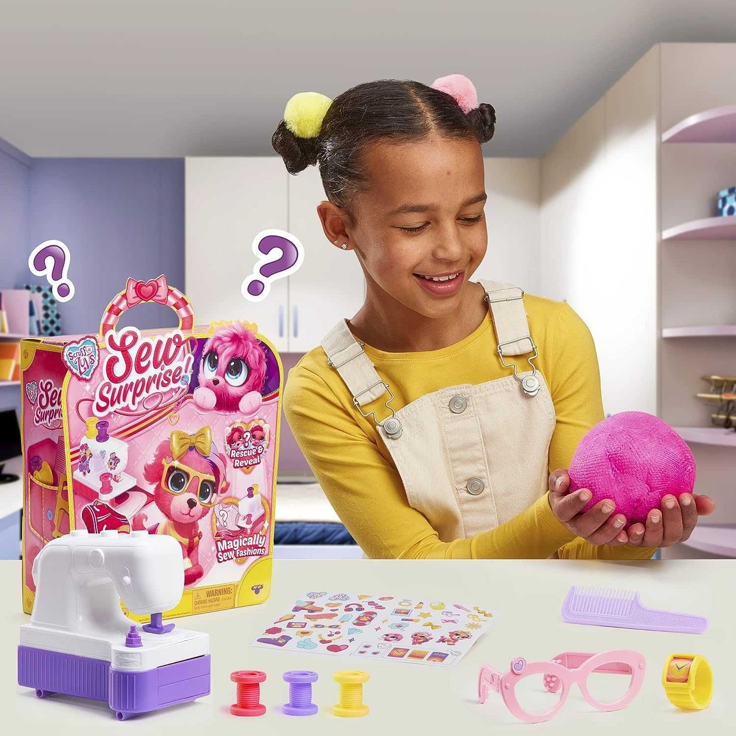 Няшка потеряшка груминг Little Live Pets Scruff-a-Luvs Surprise Pink