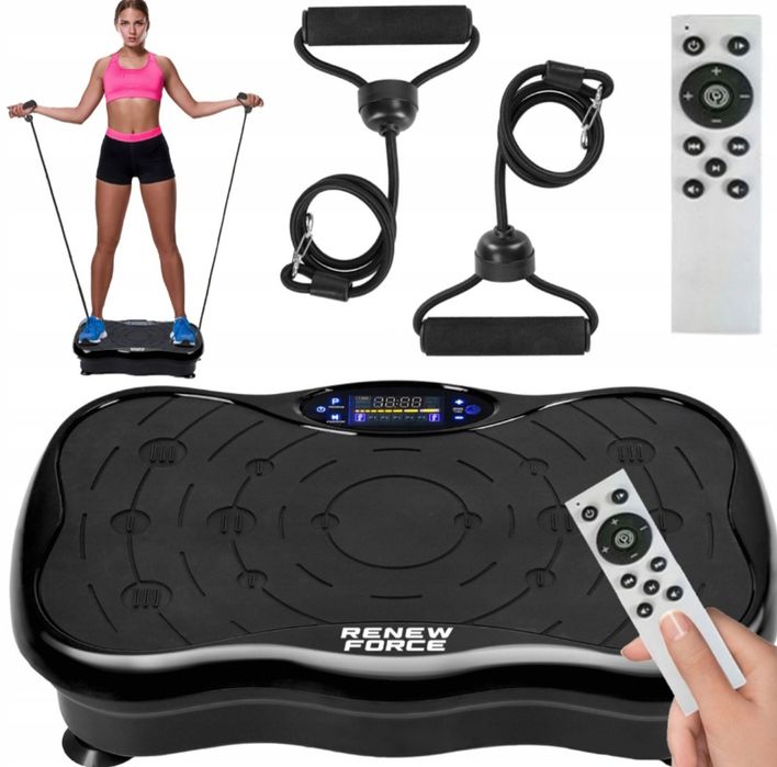 Віброплатформа для тренувань до 150 кг Renew Force вібротренажер
