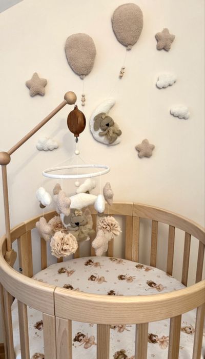 Karuzela do łózeczka handmade , nowa !