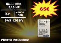 Disco SAS SSD 480GB HP 2.5" 12 GB/s