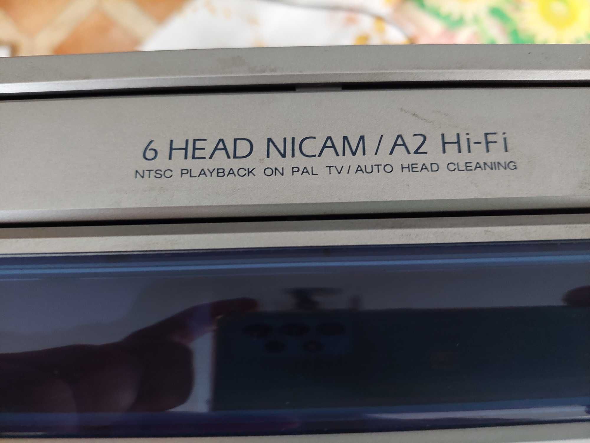 Używany magnetowid AIWA 6 HEAD NICAM / A2/HIFI +Video Graber-taniej