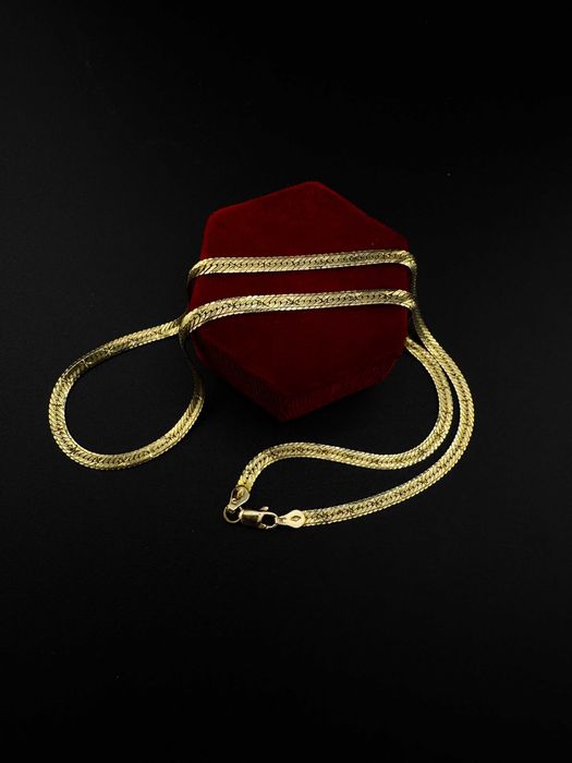 Złoty Łańcuszek Żmijka | JAK NOWY | 585 | 10.10g